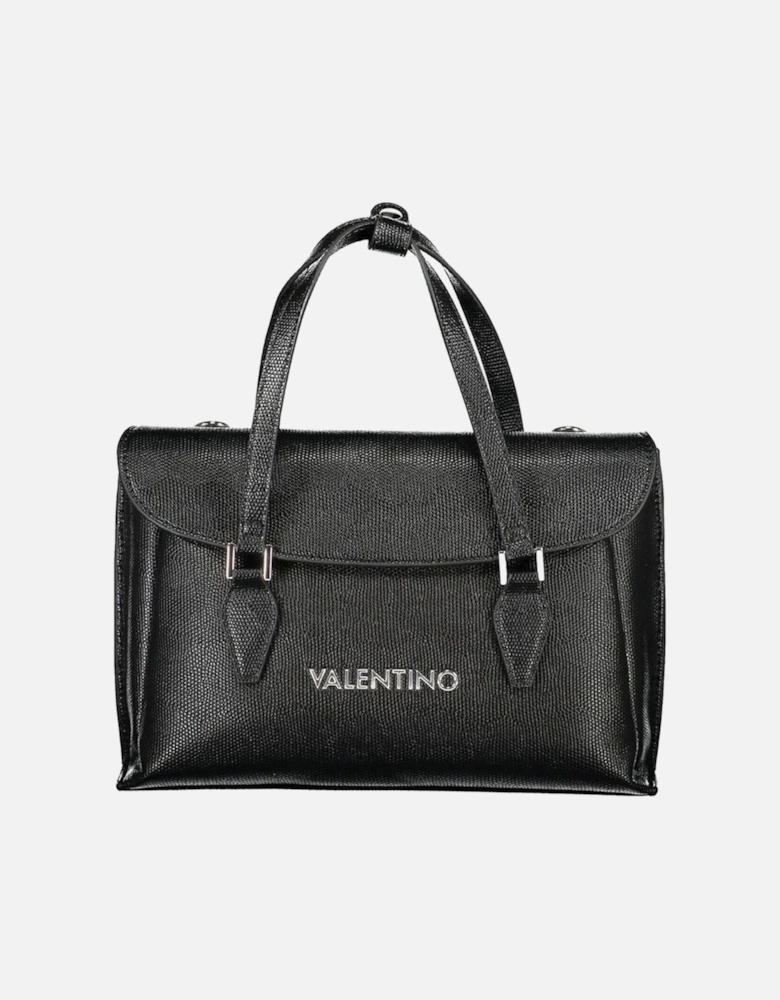 Black Polyethylene Handbag Women