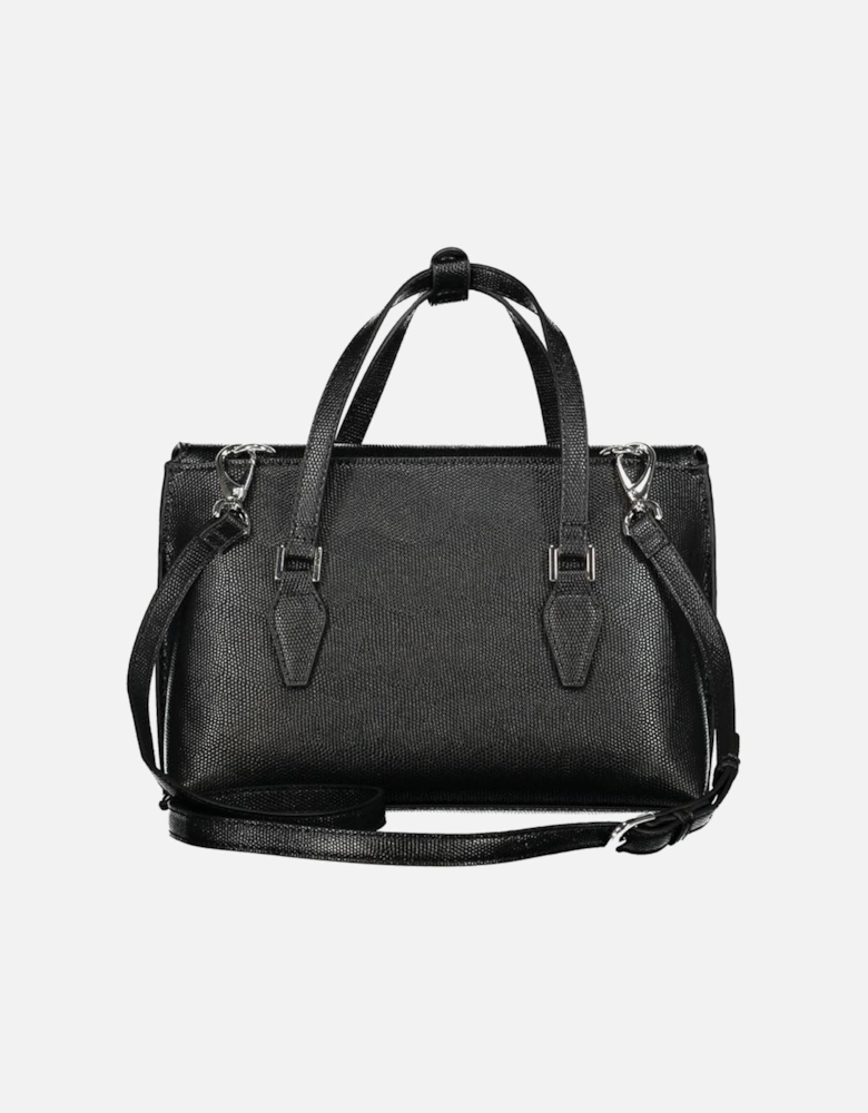 Black Polyethylene Handbag Women