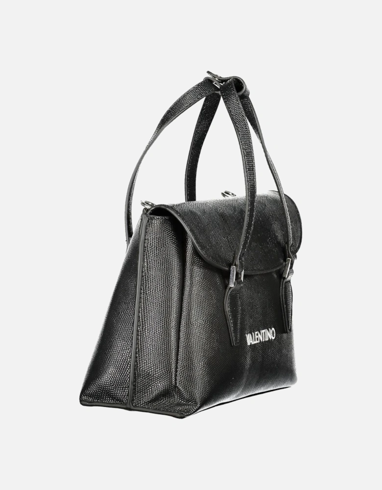 Black Polyethylene Handbag Women