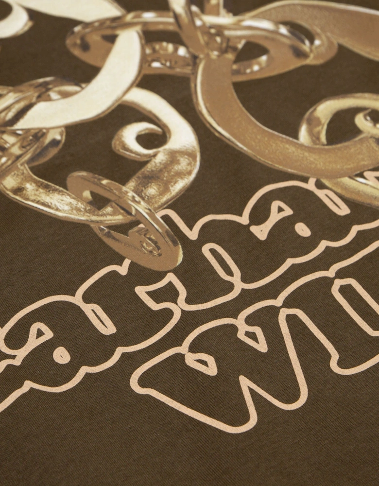 Linked Charms T-Shirt - Liberica/Gold