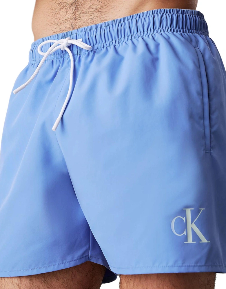 CK Monogram Swim Shorts Glacier