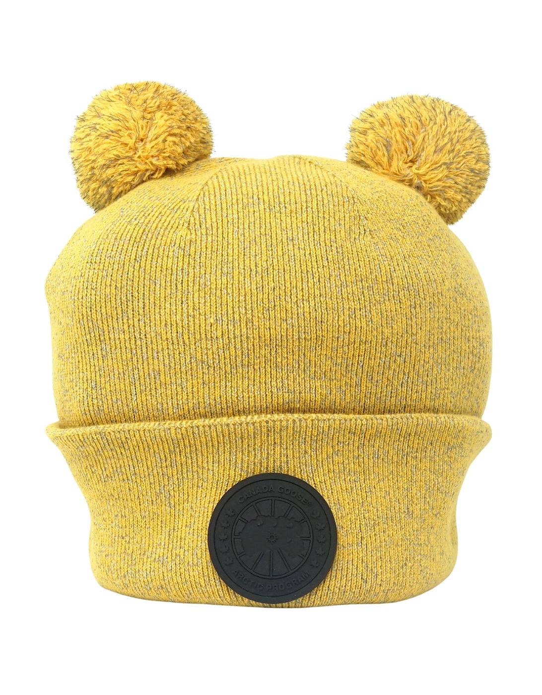 Women's Canada Goose X Angel Chen Double Pom Toque Yelllow Beanie - Yellow - Size: ONE size