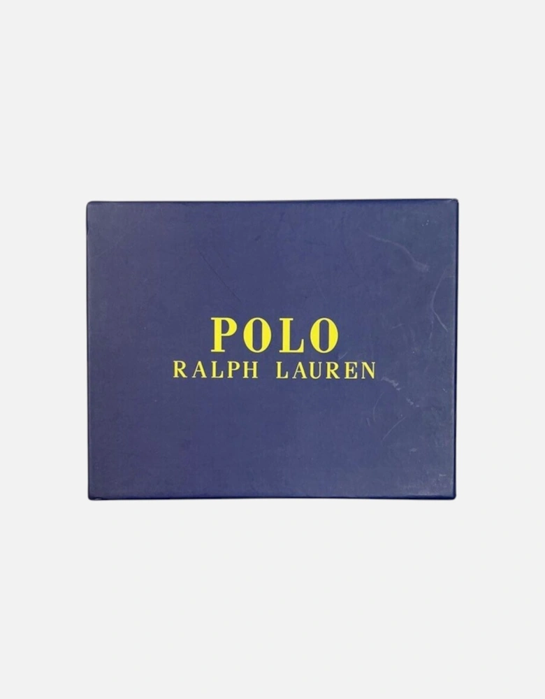 POLO Mens Wallets Genuine Leather Card Holder Bifold Gift Black New