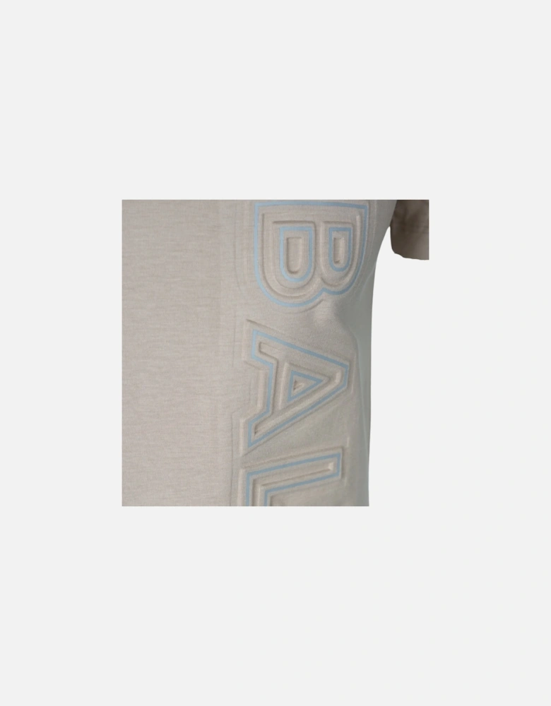 Brand Embossed Logo Sand T-Shirt