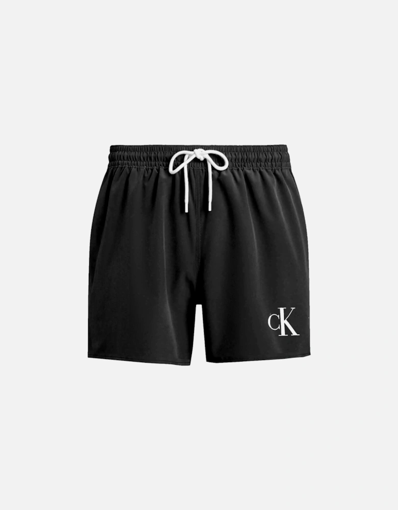 CK Monogram Swim Shorts Black