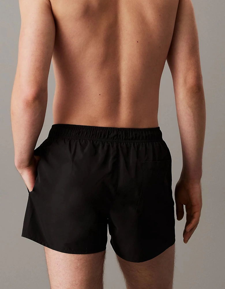 CK Monogram Swim Shorts Black