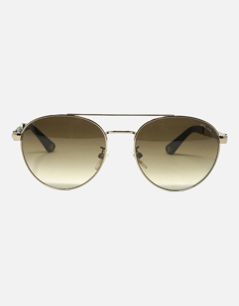 Spl891M 08Ff Gold Sunglasses