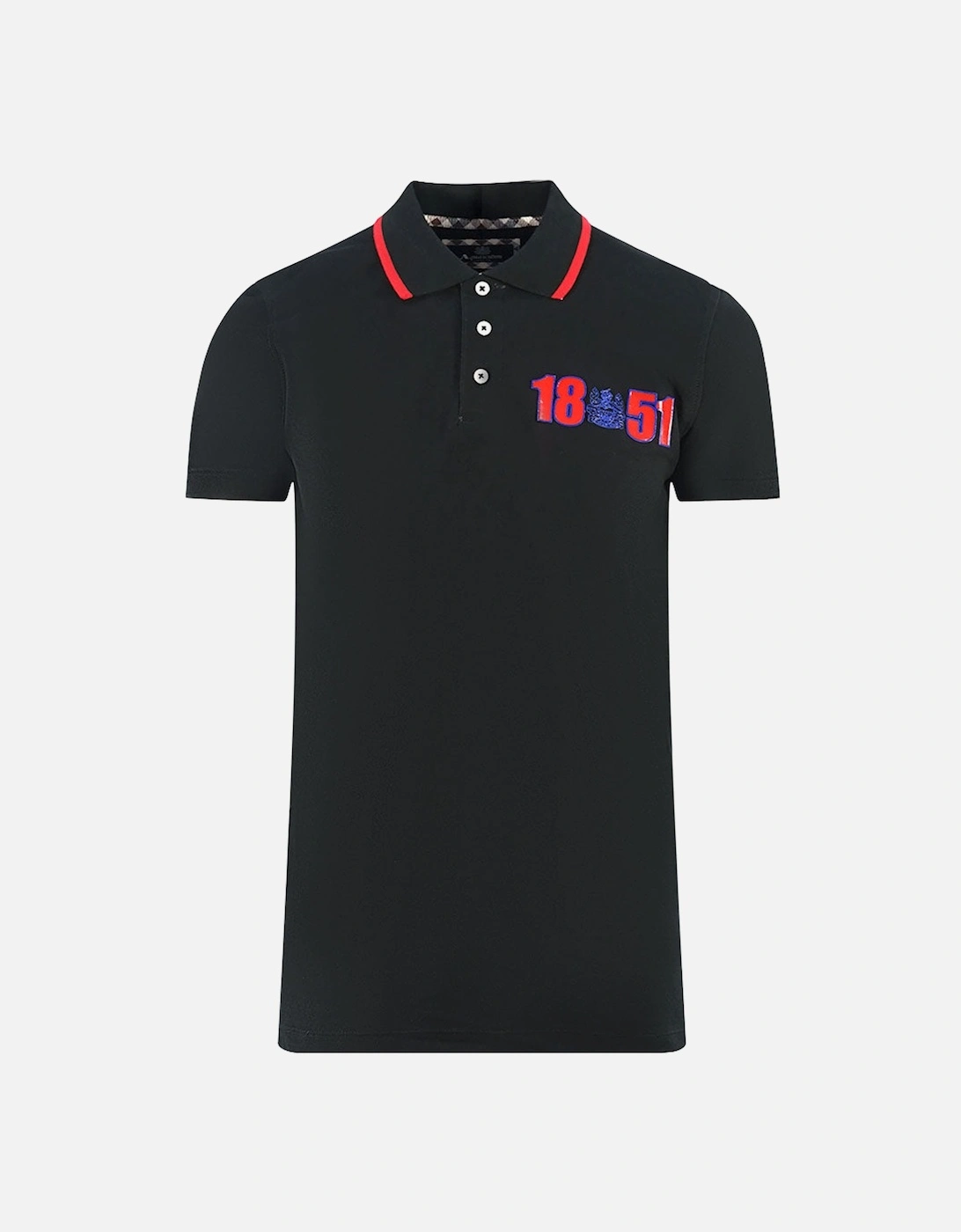 London 1851 Black Polo Shirt, 5 of 4