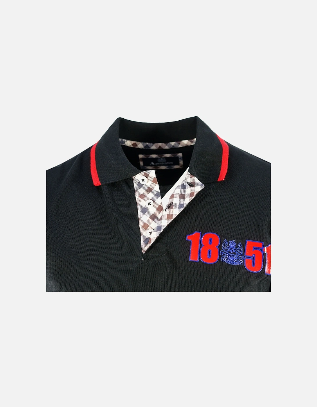 London 1851 Black Polo Shirt