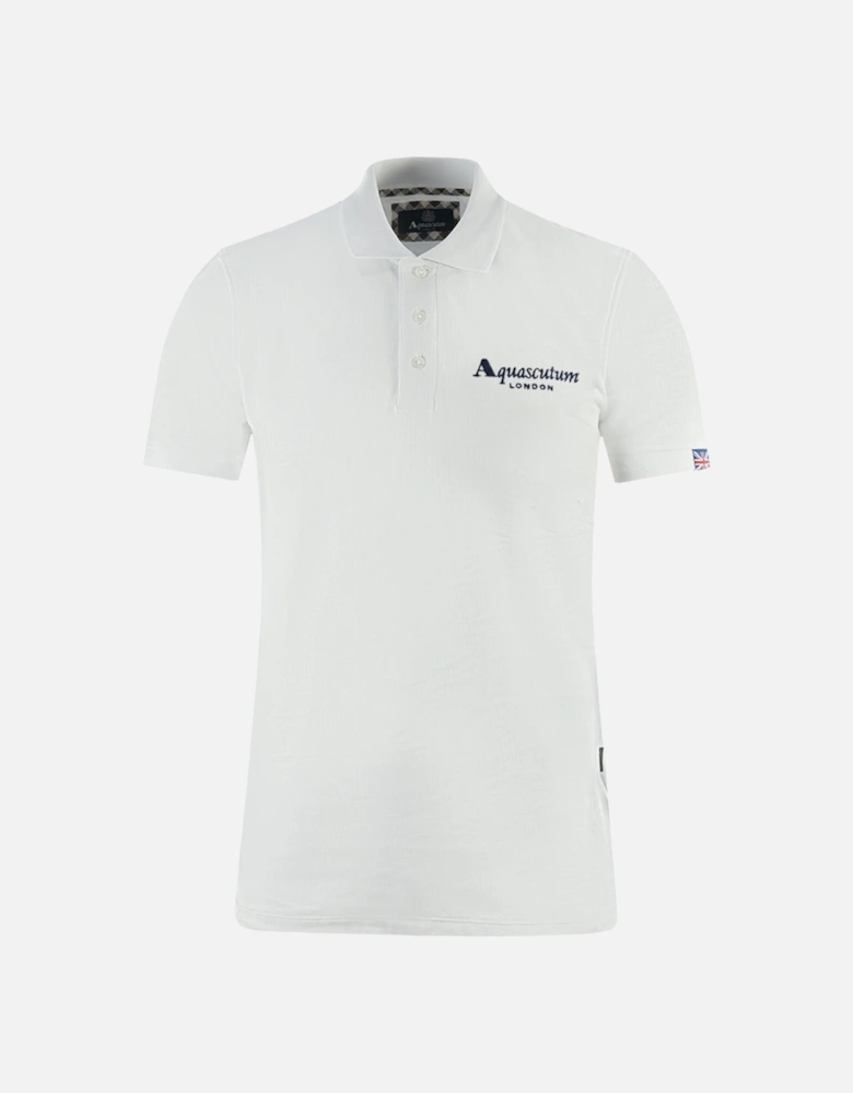 London Classic White Polo Shirt