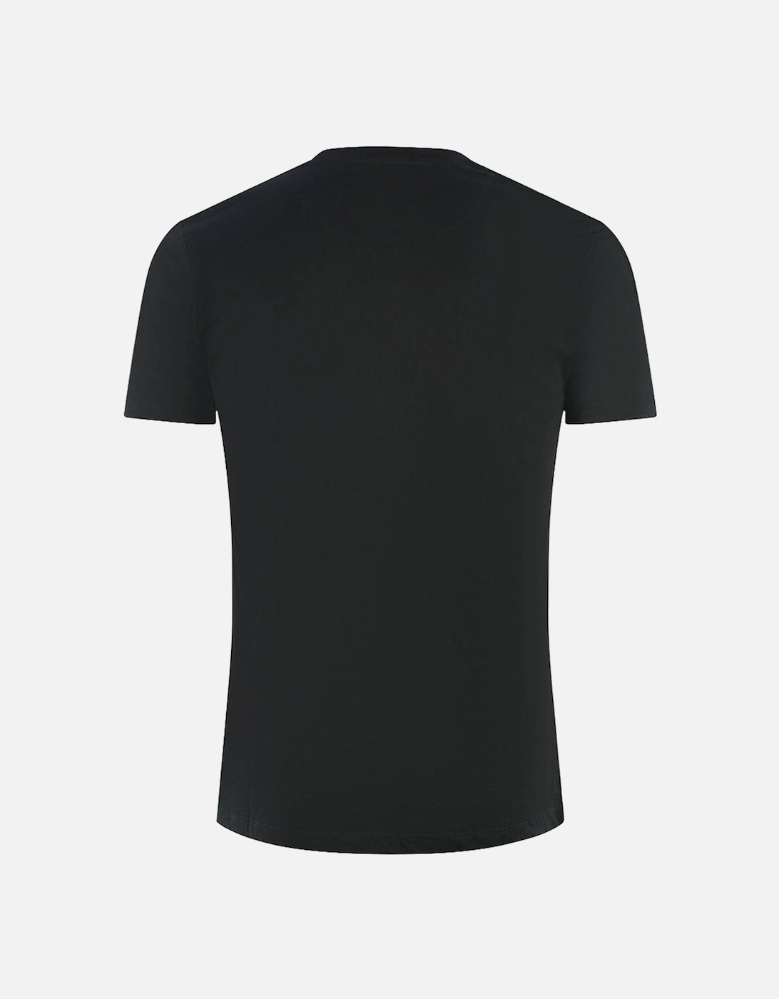 Lyle & Scott Chest Pocket Brand Logo Black T-Shirt