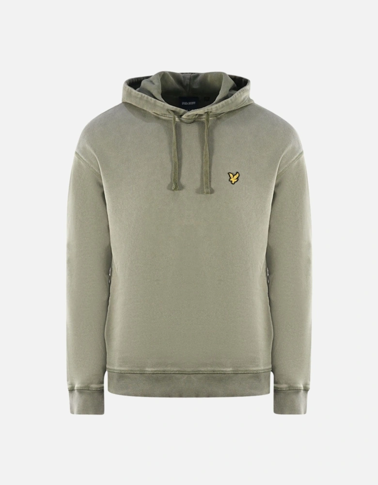 Lyle & Scott Brand Logo Green Pull-Over Hoodie