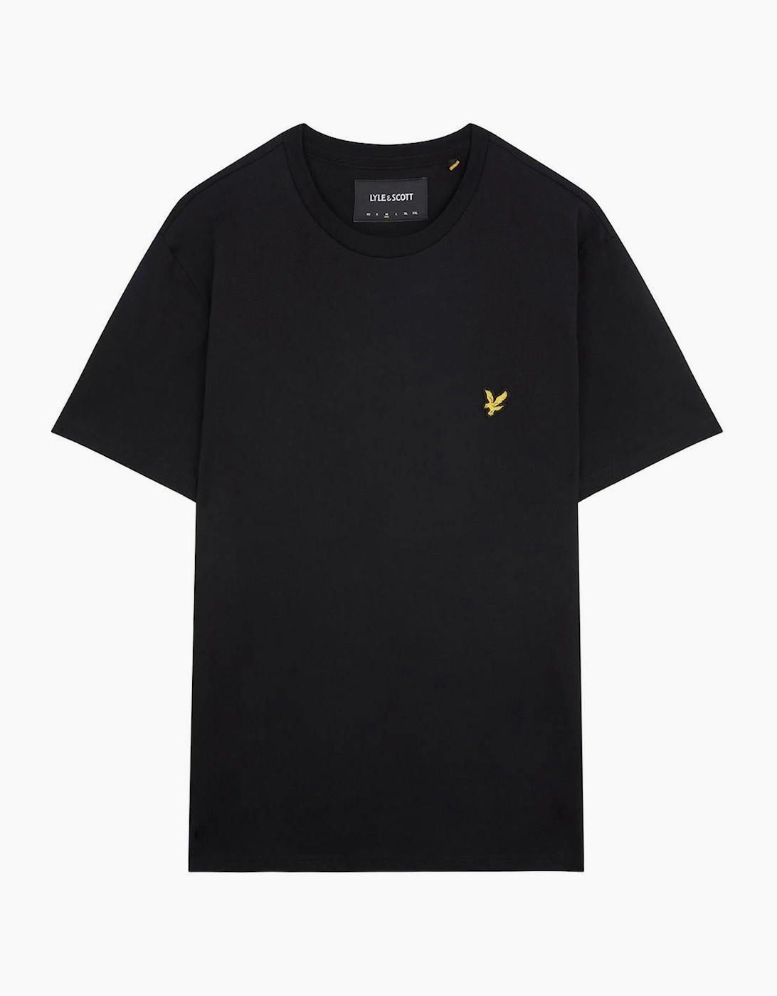 Lyle And Scott Men's Black Lyle & Scott Branded Chest Logo Jet T-Shirt - : 40/Regular L