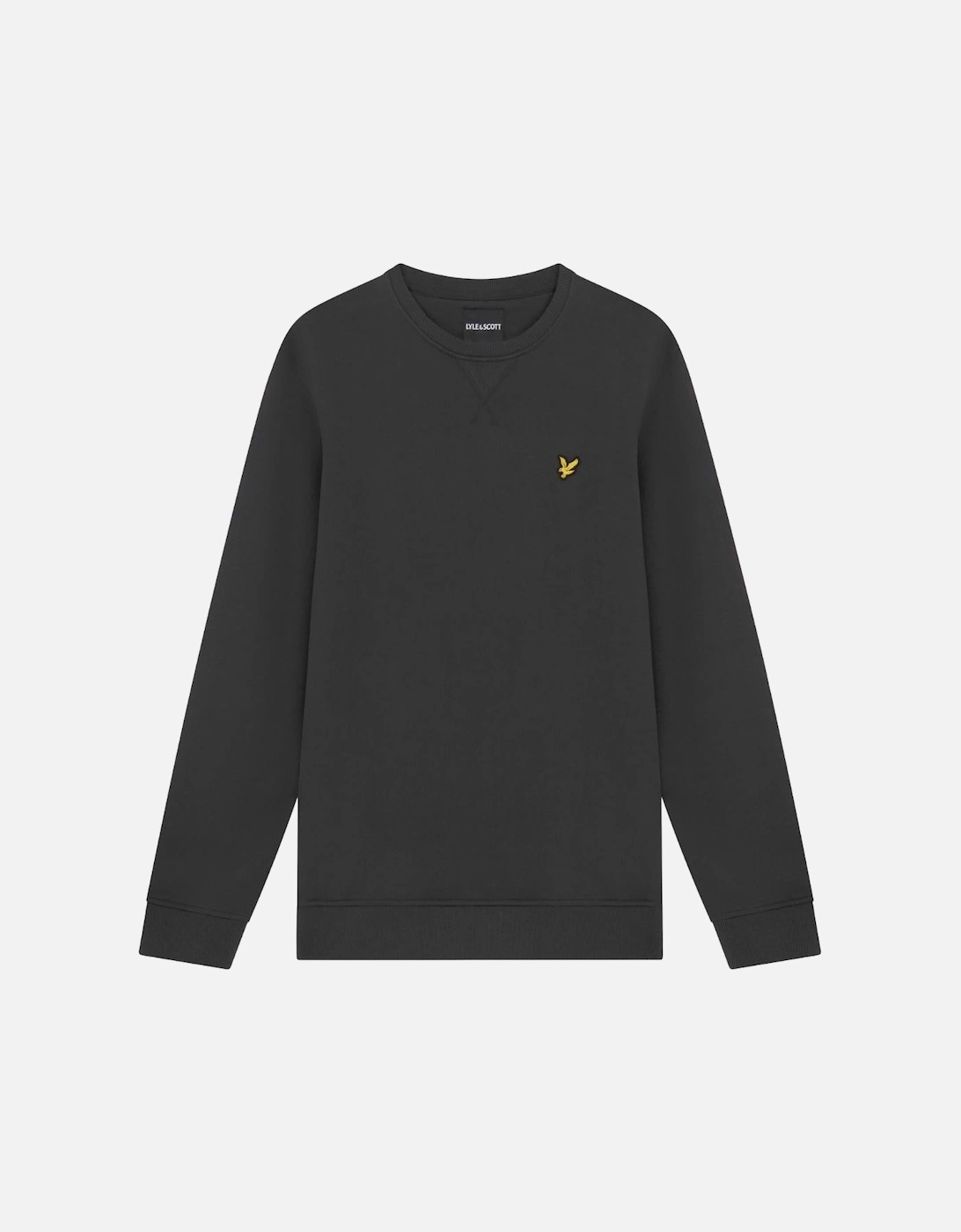 Lyle Scott Branded Gunmetal Pull Over Jumper, 5 of 4