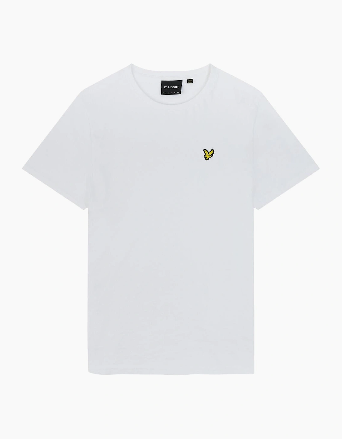 Lyle And Scott Men's White Lyle & Scott Branded Chest Logo T-Shirt  42 Xl