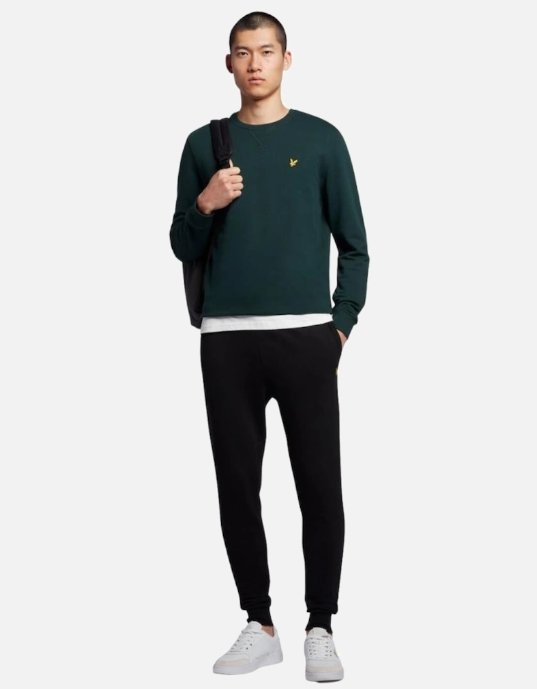 Lyle & Scott Branded Dark Green Pull-over Jumper