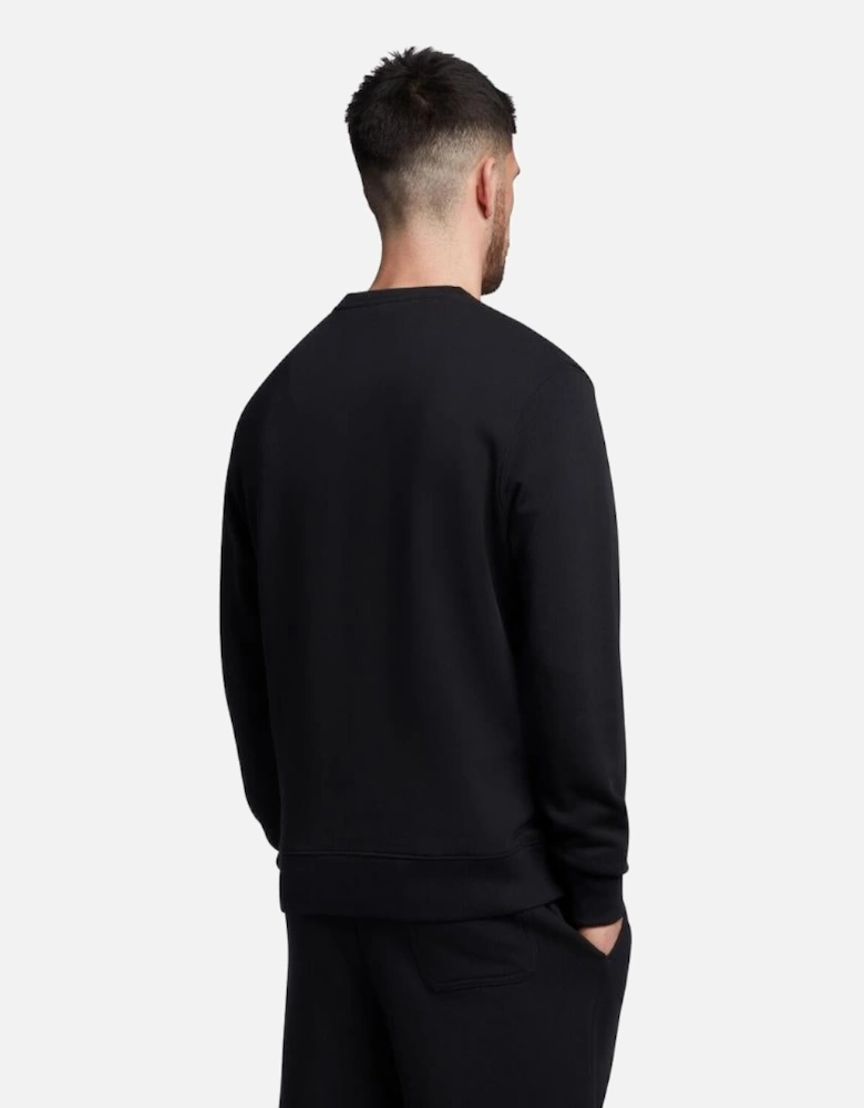 Lyle & Scott Branded Black Pull-over Jumper