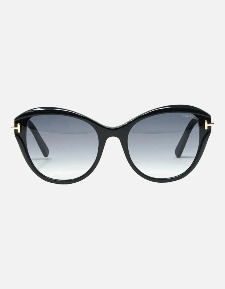 Leigh Ft0850 F 01B Black Sunglasses