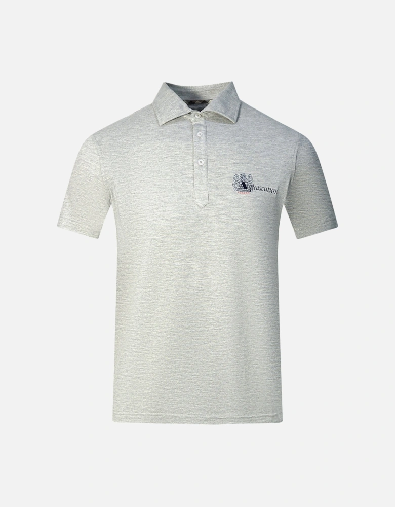 Aldis Brand London Logo Grey Polo Shirt