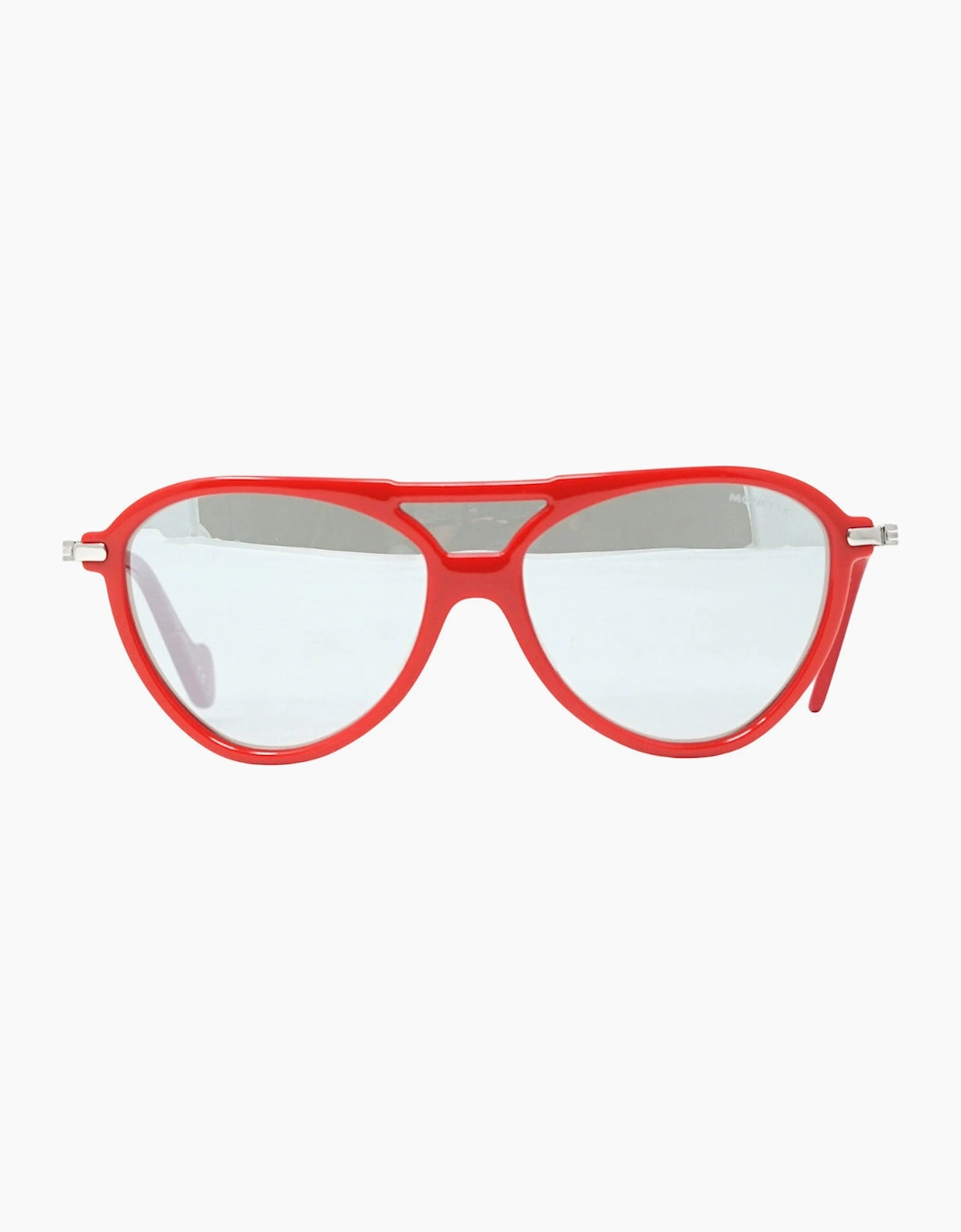 Men's Moncler Ml0054 67C Oo Red Sunglasses - Size: ONE size