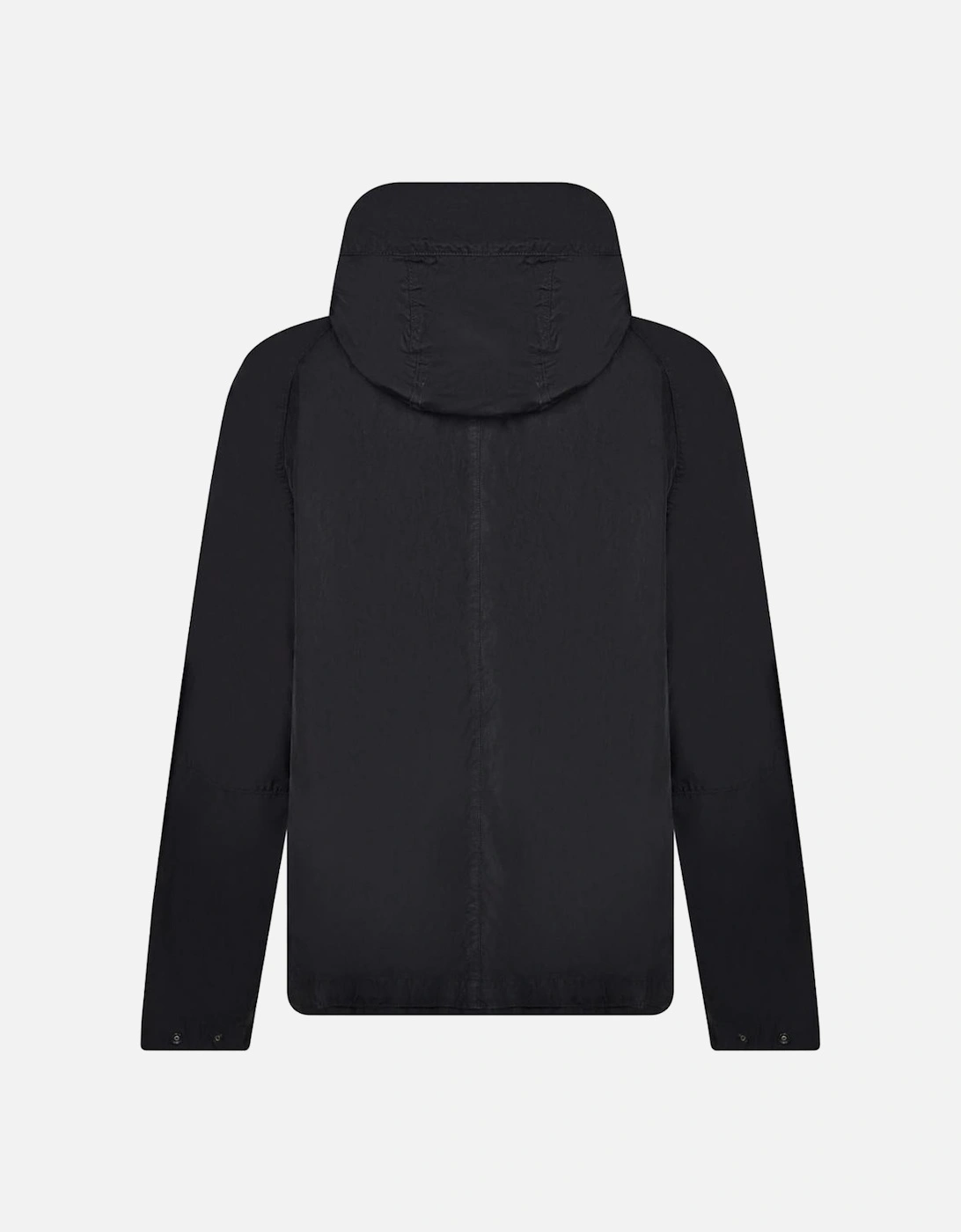 Cupro Black Nylon Jacket