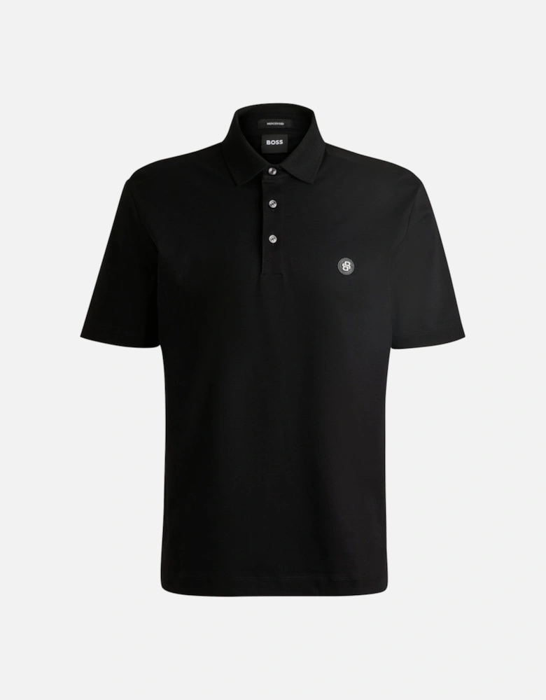 BOSS Black C-Parris 01 Polo Shirt S1-25 001 Black