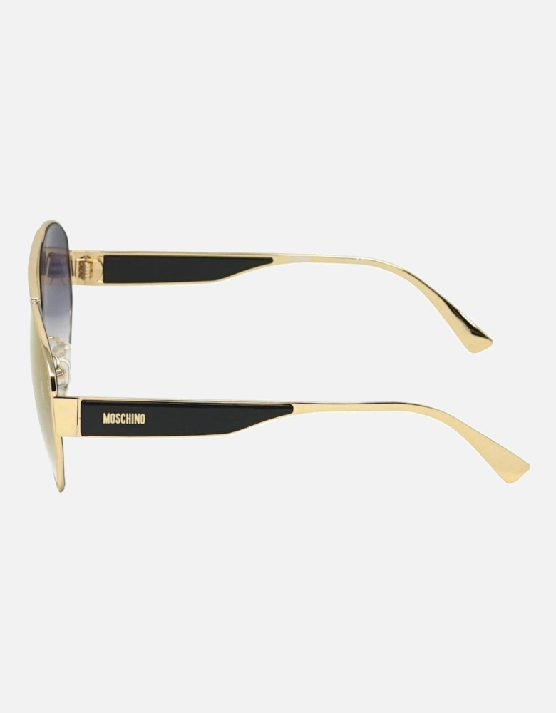 Mos084 S J5G Fq Gold Sunglasses