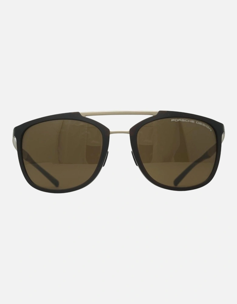 Porsche Design P8671 C Brown Sunglasses