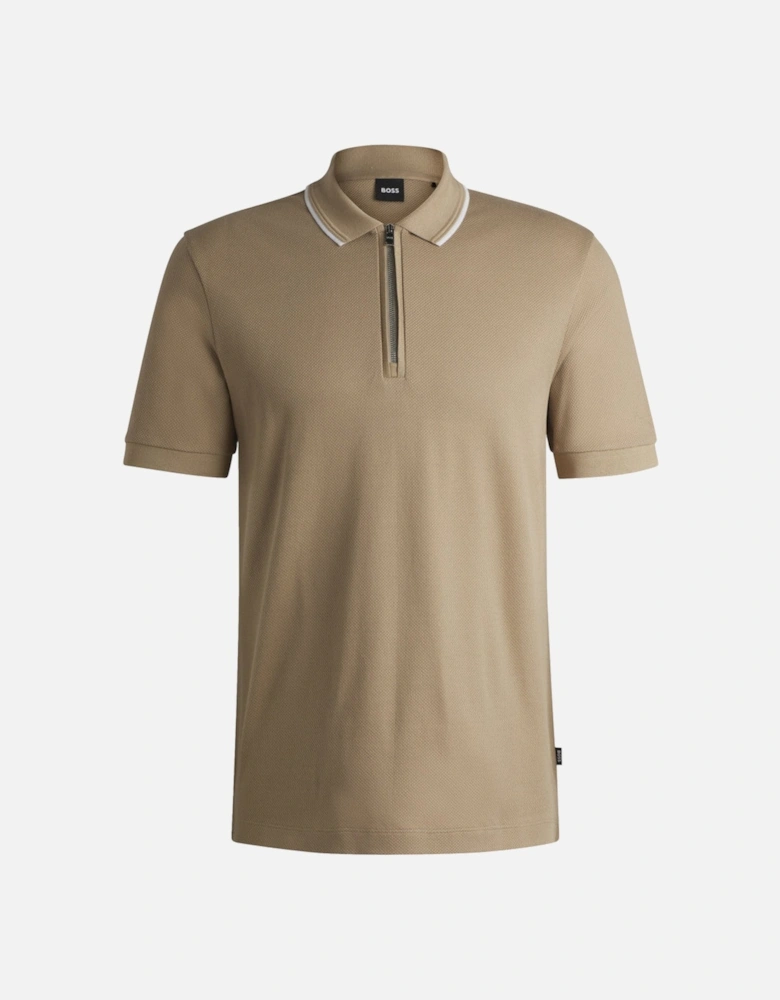 BOSS Black H-Paras 59 Polo Shirt A2-24 275 L Beige