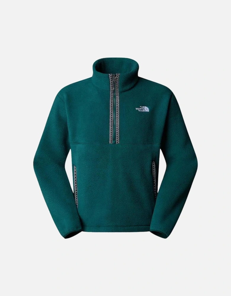 TNF Fleeski 1/4 Zip Pullover - Deep Nori