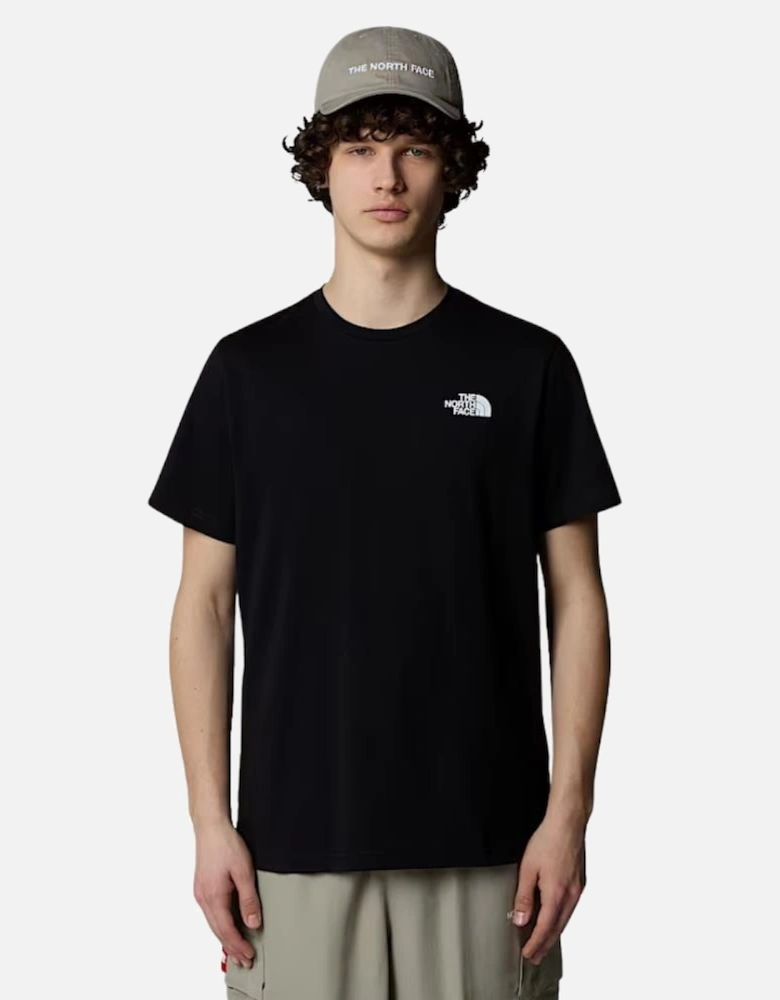 TNF S/S Redbox Tee - TNF Black