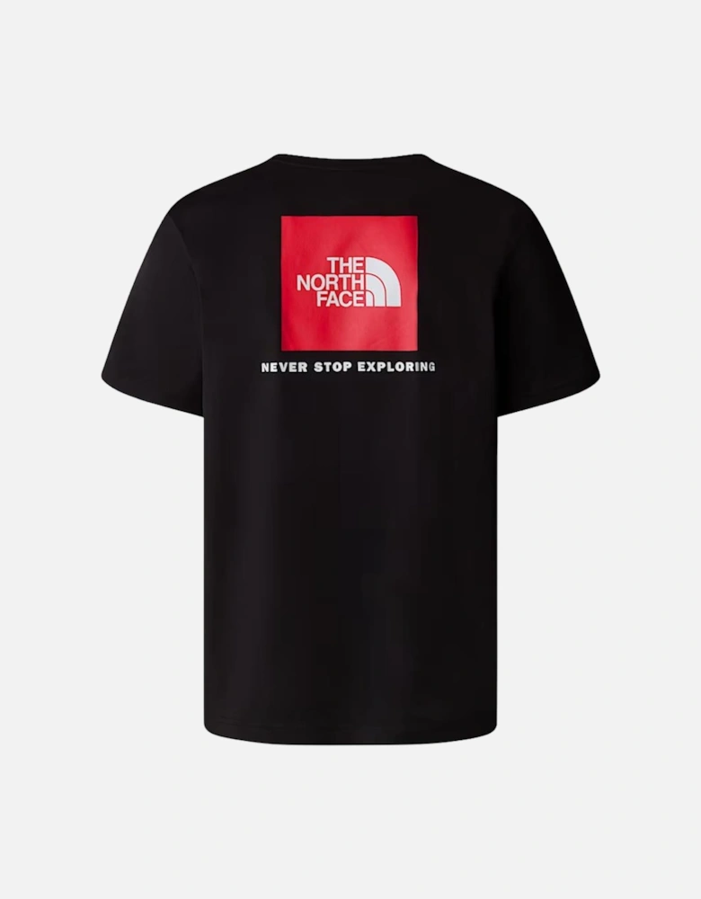 TNF S/S Redbox Tee - TNF Black