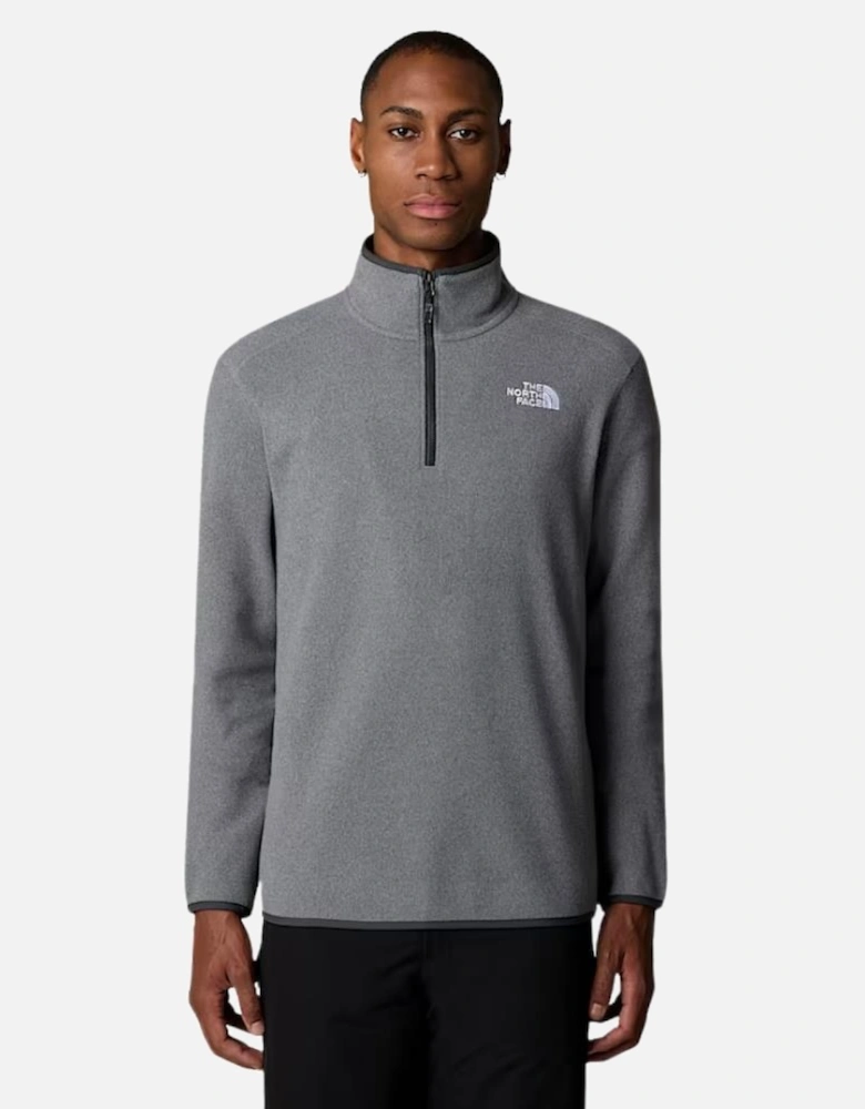 TNF 100 Glacier 1/4 Zip - Medium Grey