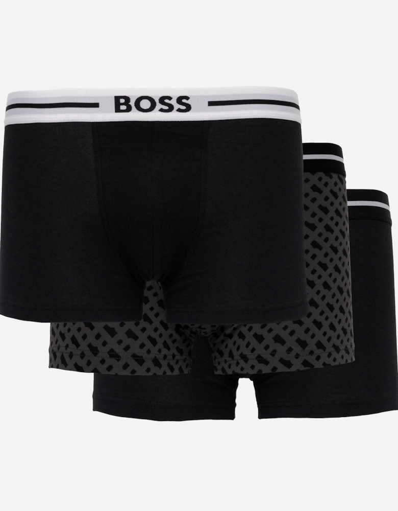 BOSS Orange Bold Design 3-Pack Mens Trunks