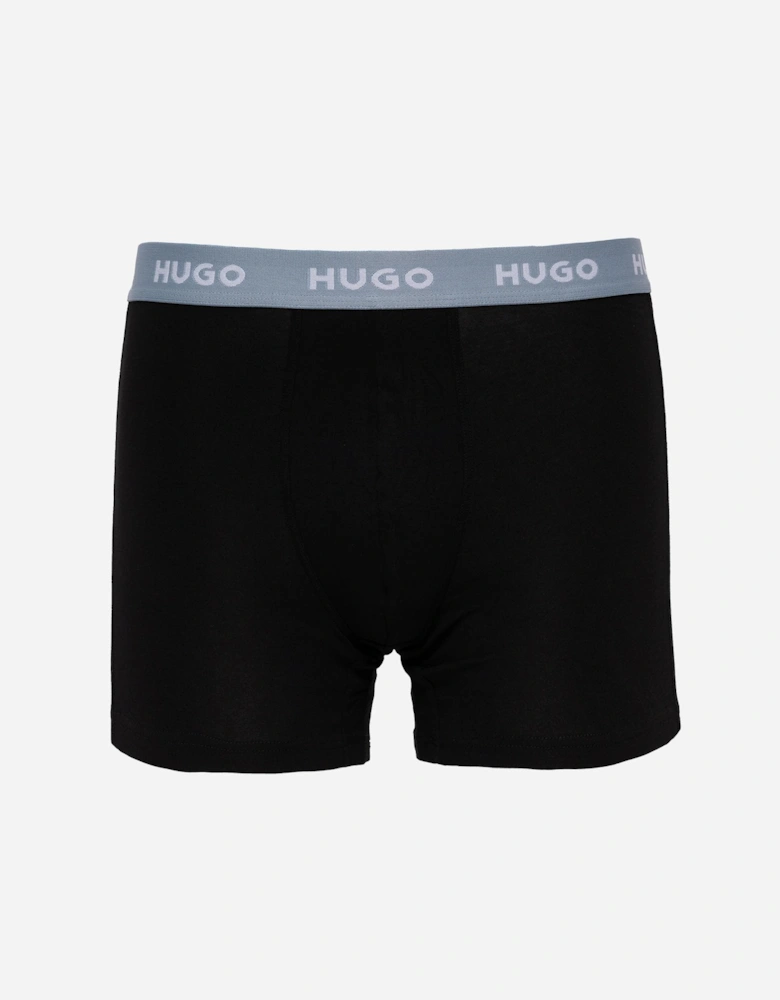 HUGO 3-Pack Mens Boxer Briefs with Logo Waistbands