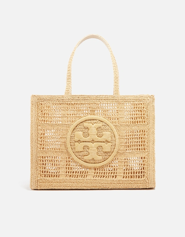 Ella Crocheted Straw Tote Bag