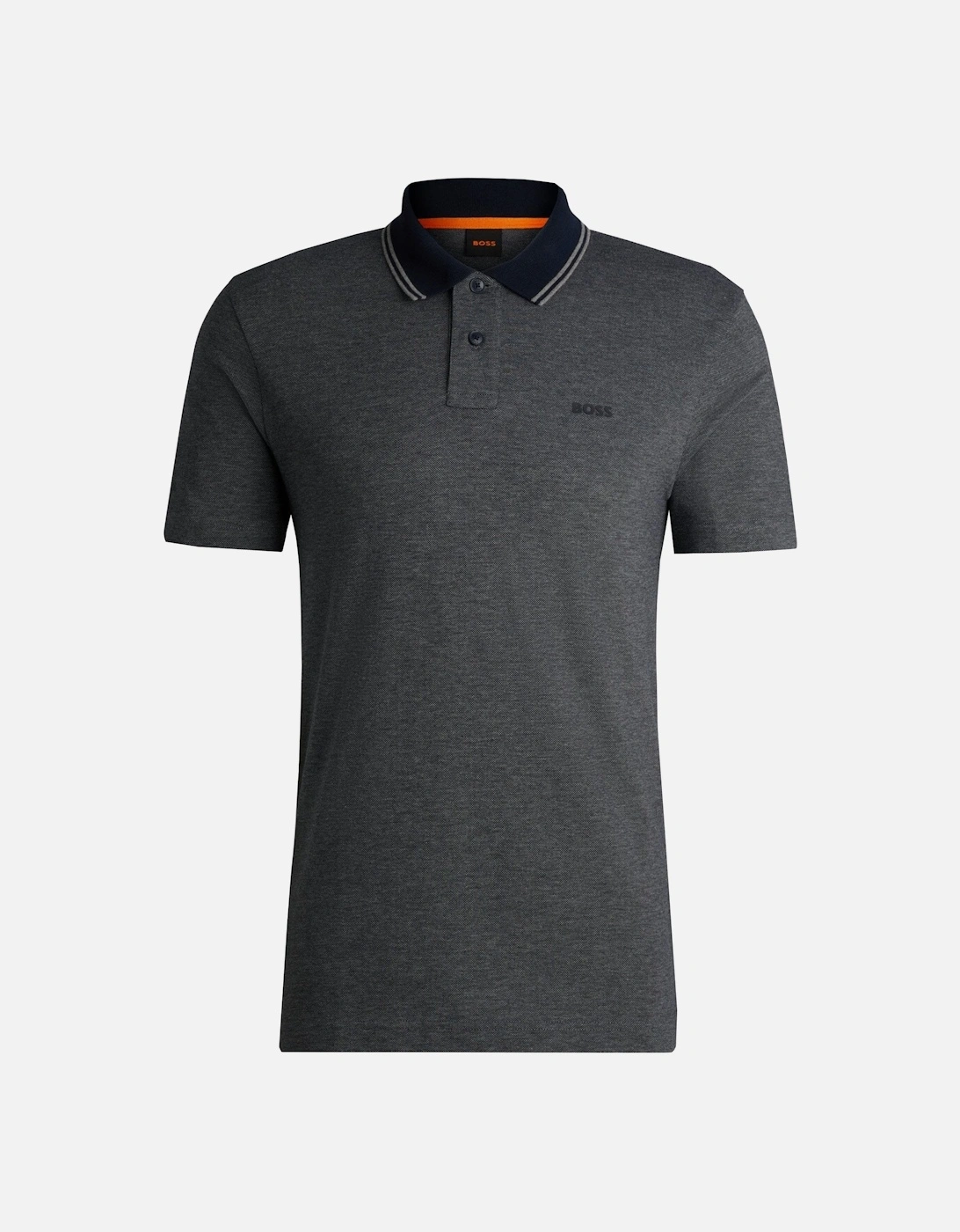 Men's Navy Peoxford Polo Shirt, 3 of 2