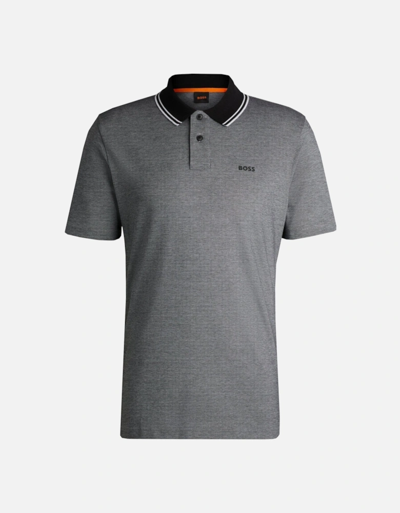 Men's Black Peoxford Polo Shirt