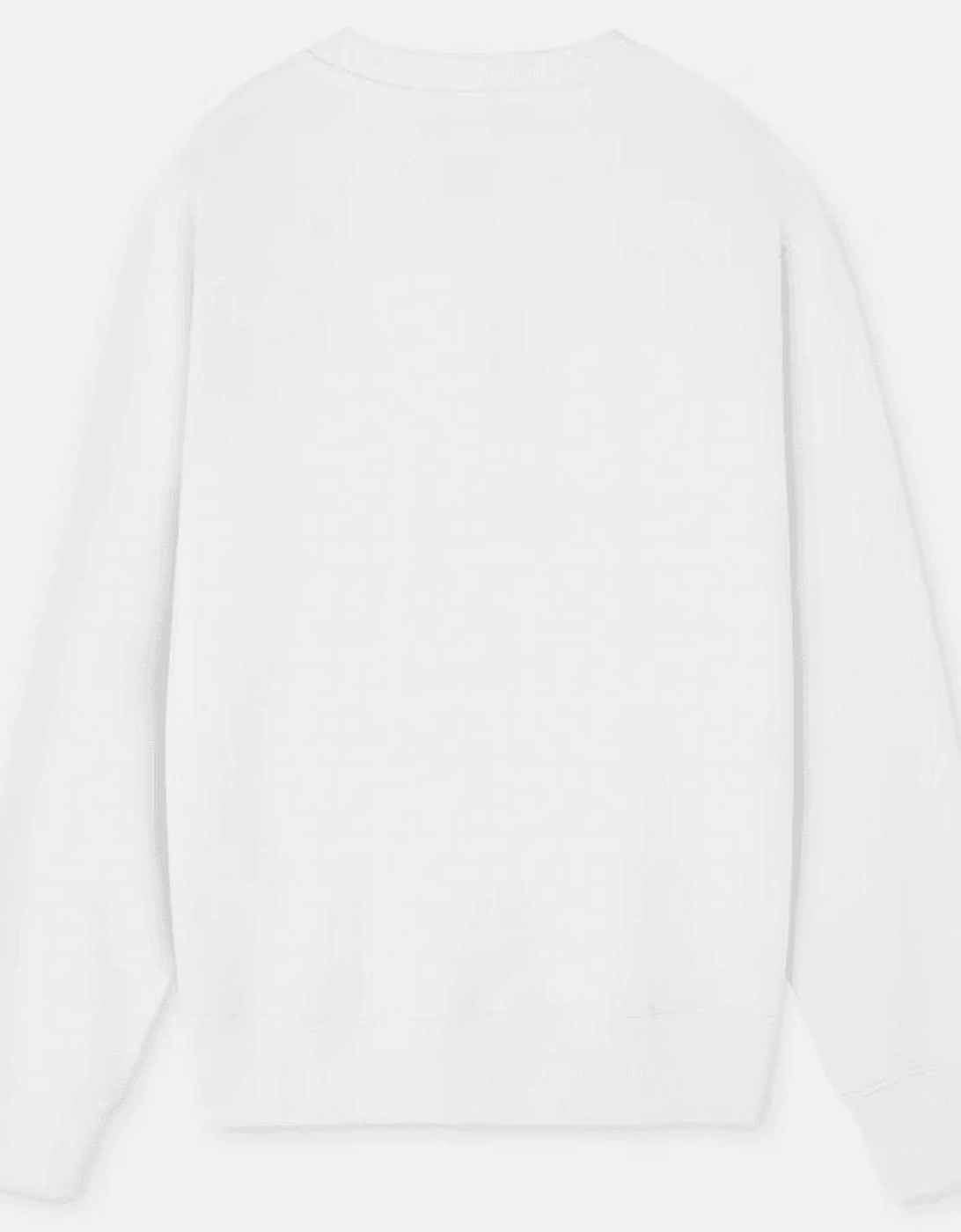 Graphic Baroque Logo White Sweatshirt