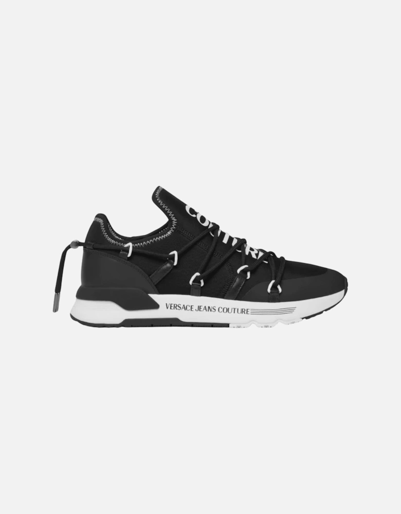 Dynamic VJC Logo Black Runner Sneakers