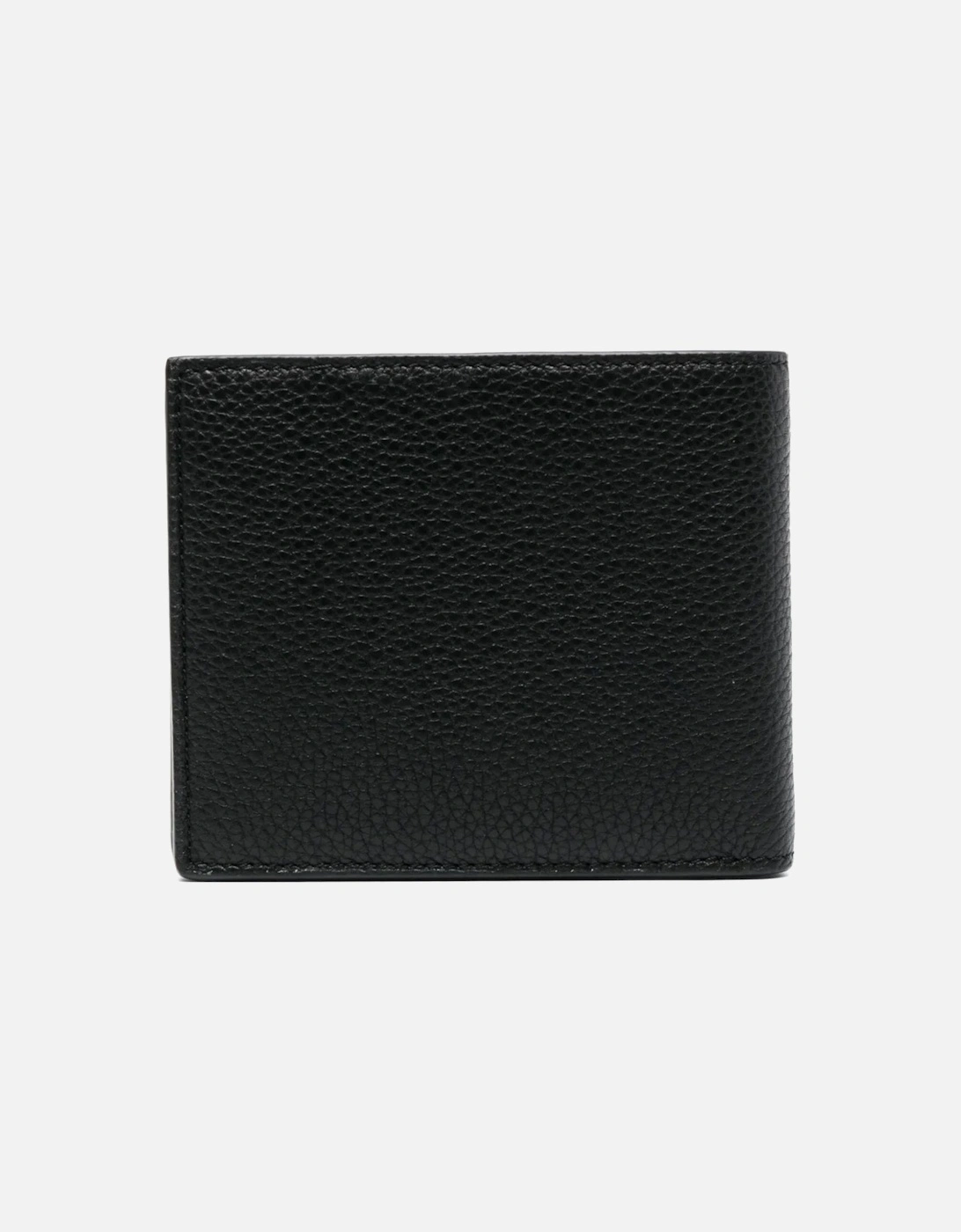 Soft Grain T Line Bifold Wallet Black