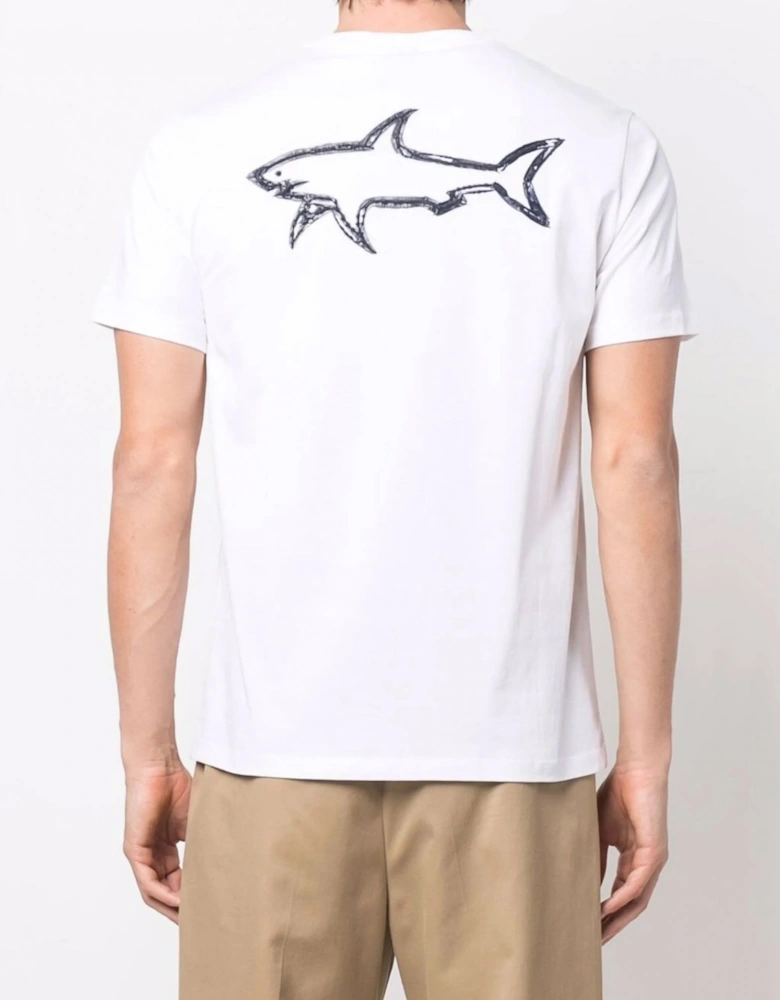 Shark Branding T-shirt White