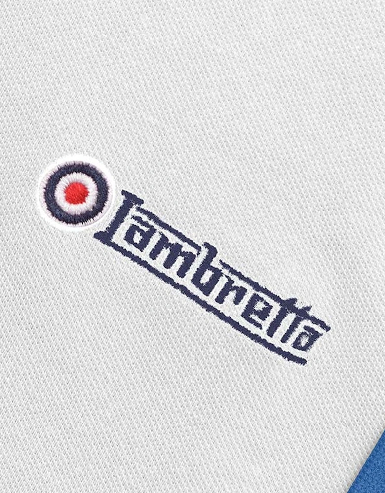 Lambretta Mens Triple Tipped Polo Shirt