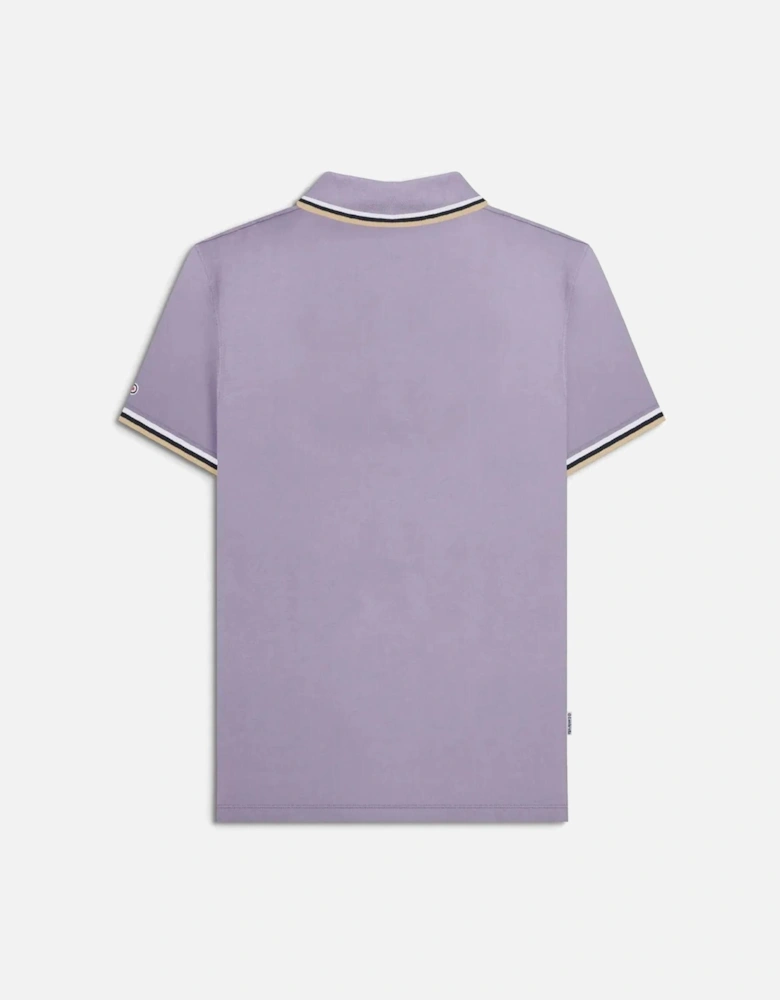Lambretta Mens Triple Tipped Polo Shirt