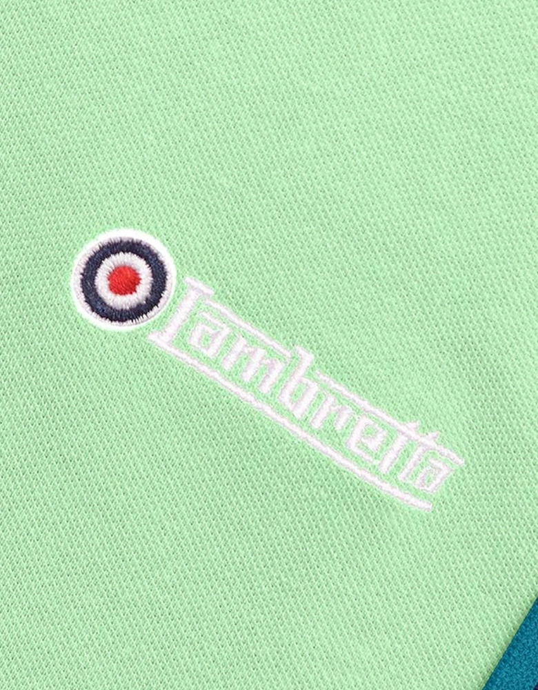 Lambretta Mens Triple Tipped Polo Shirt