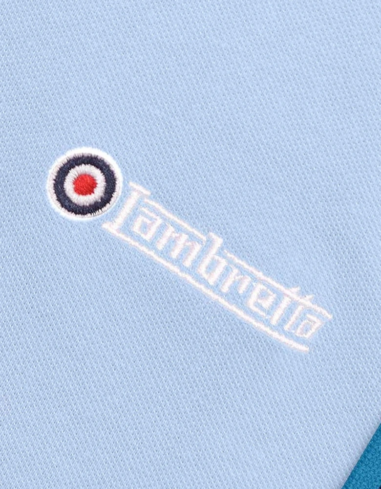 Lambretta Mens Triple Tipped Polo Shirt