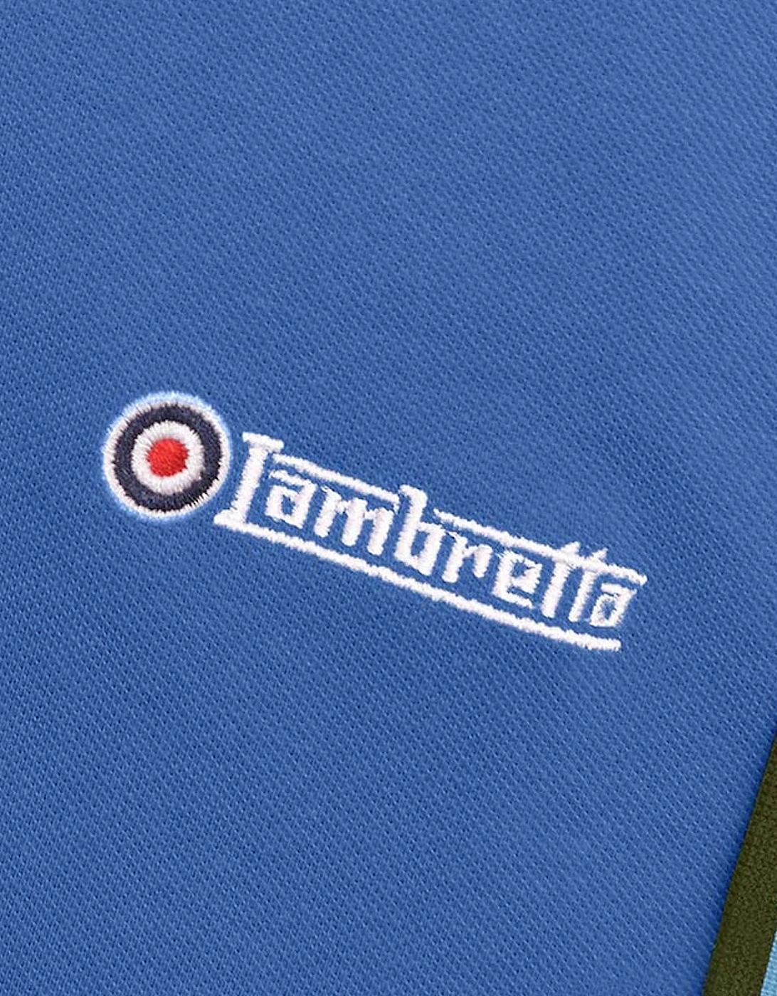 Lambretta Mens Triple Tipped Polo Shirt