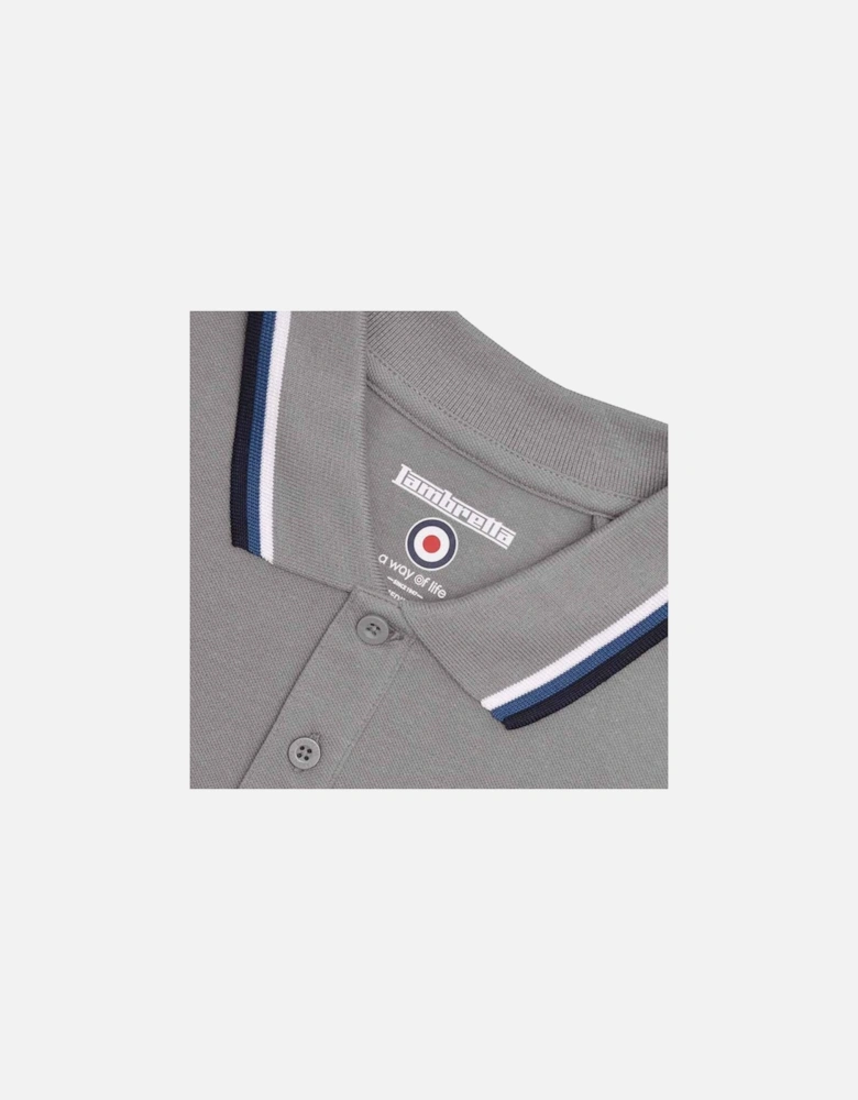 Lambretta Mens Triple Tipped Polo Shirt