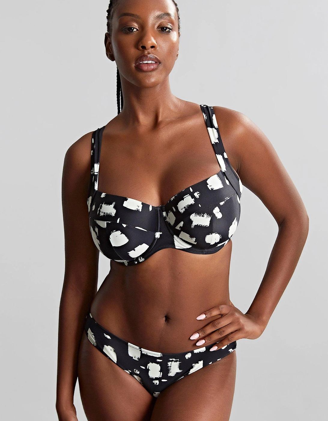 Olivia Full Cup Bikini - Black