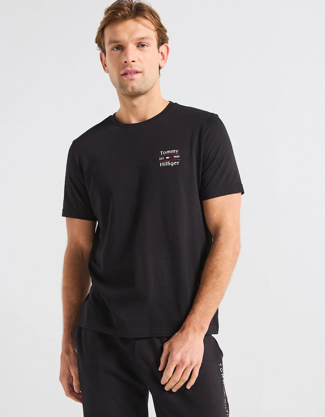 Stack Left Chest Logo T-Shirt - Black, 5 of 4